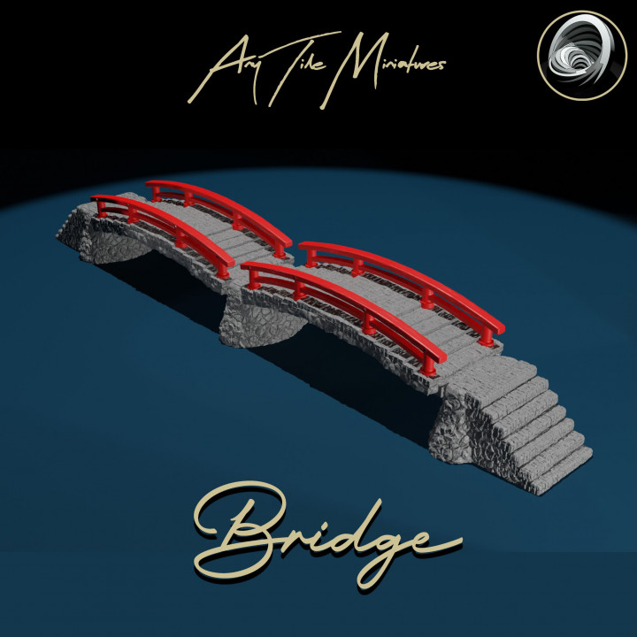 Japanese Modular Stone Bridge #8