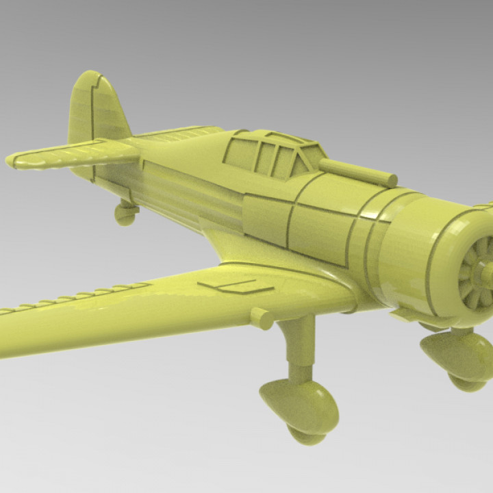 STL PACK - 21 Battle Planes of WW2 (Vol.3, scale 1:200) - PERSONAL USE image