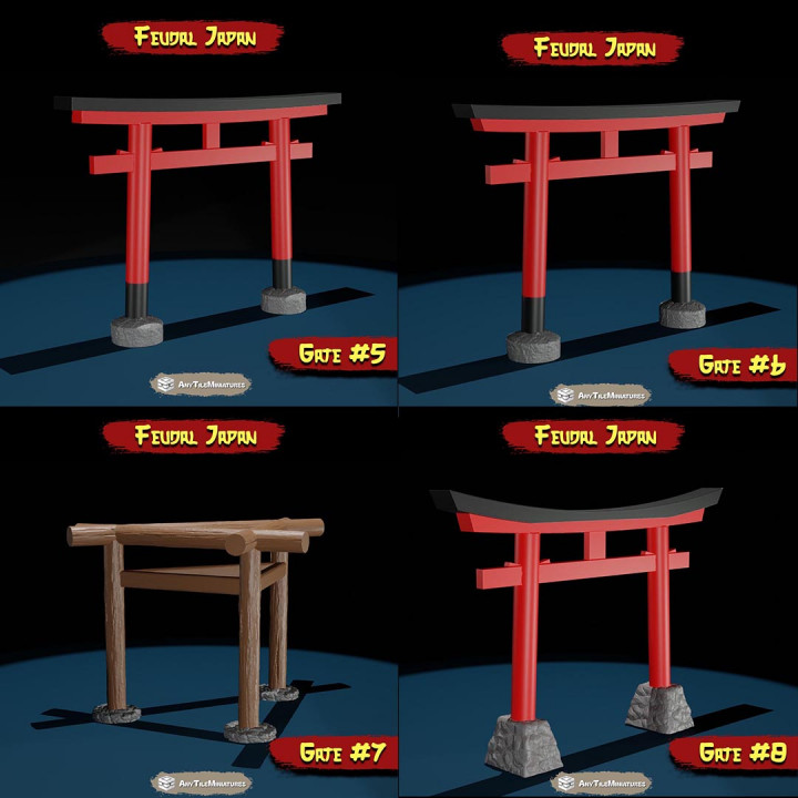 Feudal Japan Torii Gateways Pack #2's Cover