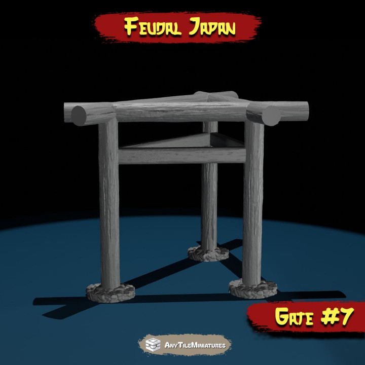 Feudal Japan Torii Gateways Pack #2 image