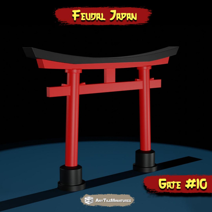 Feudal Japan Torii Gateways Pack #3 image