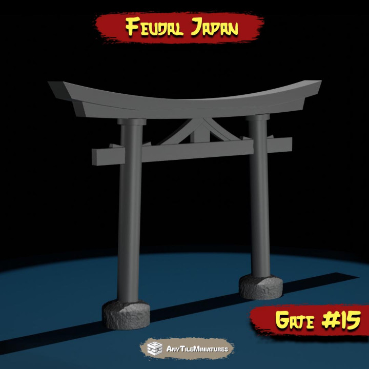 Feudal Japan Torii Gateways Pack #4 image