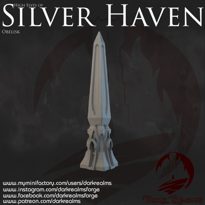 Dark Realms - Silver Haven - Obelisk