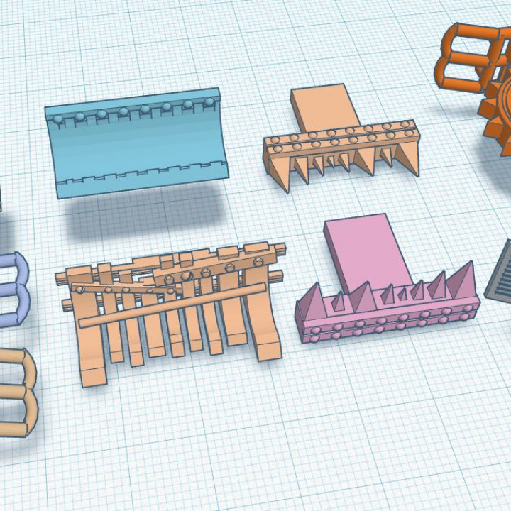 Car Combat Ram Set 1