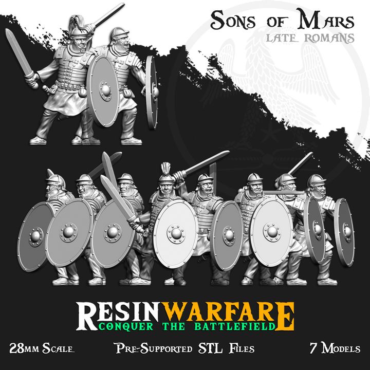 Aurelian Legionaries - Sons of Mars, Late Romans