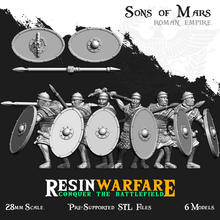 Imperial Auxiliary Spearmen - Sons of Mars, Roman Empire