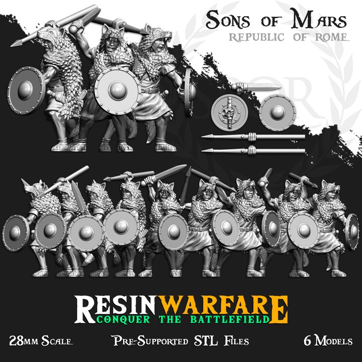 Velites Skirmishers - Sons of Mars, Republic of Rome