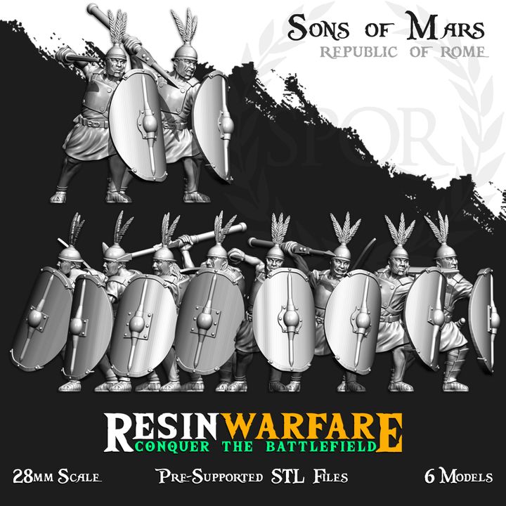 Republican Hastati - Sons of Mars, Republic of Rome