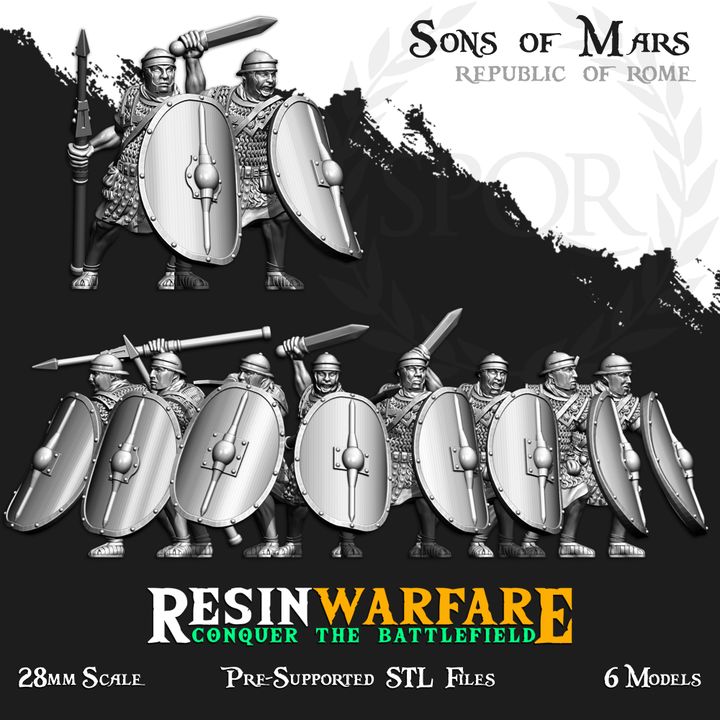 Late Republic Legionaries - Sons of Mars, Republic of Rome