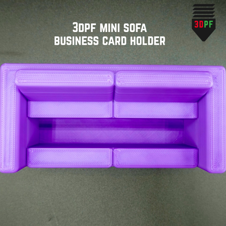 Business Card Holder Mini Sofa image