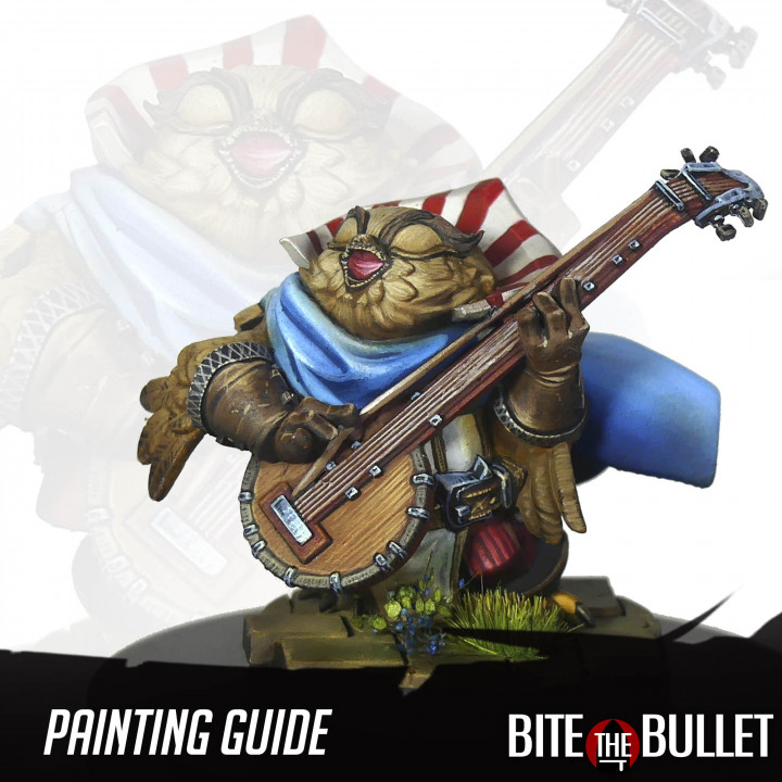 [PDF Only] (Painting Guide) Owlfolk Bard image
