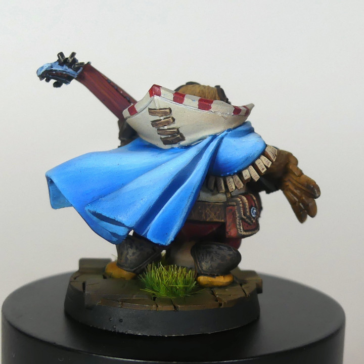 [PDF Only] (Painting Guide) Owlfolk Bard image