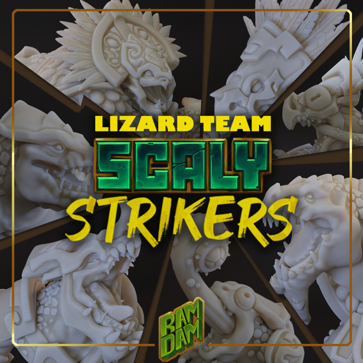 Lizard-FullTeam-TheScalyStrikers image