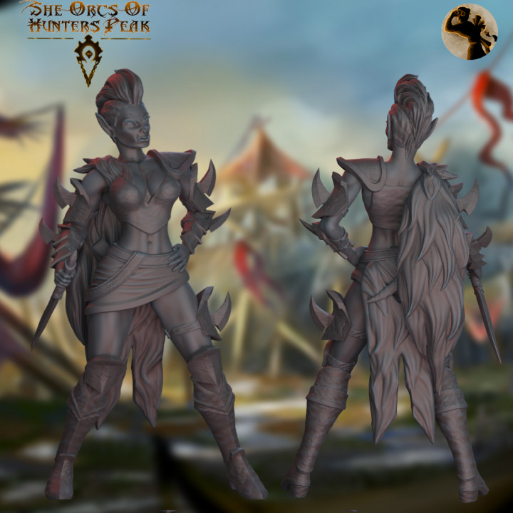 Ghorkith Beast-tamer | Get 20+ Orcs and 10+ items on our "She-orcs of Hunters Peak" Frontier LIVE NOW! image
