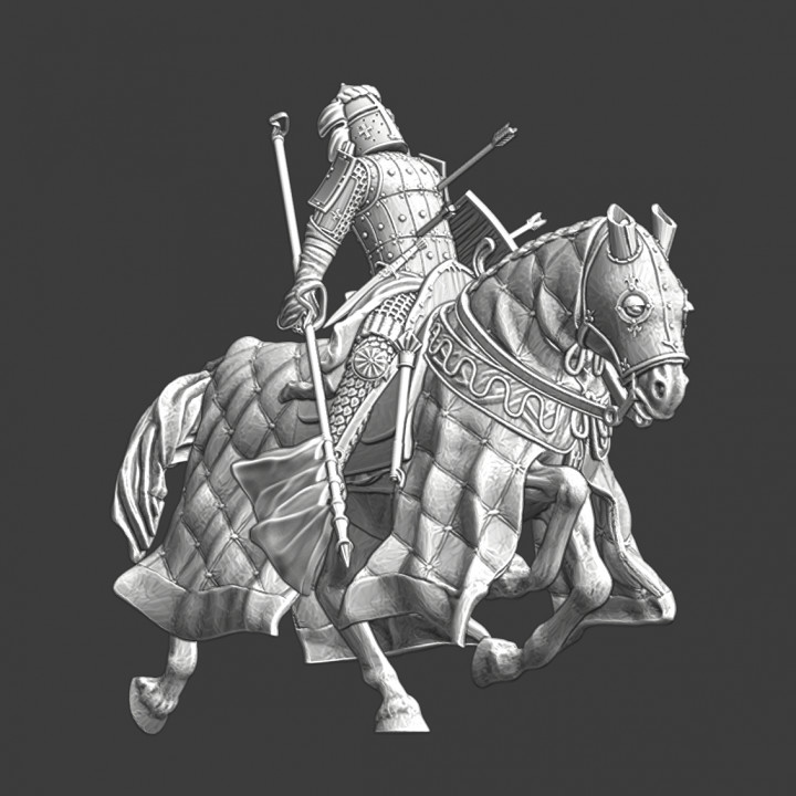 Killed knight - still mounted image
