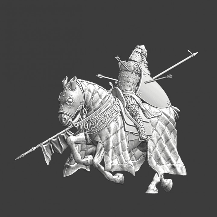 Killed knight - still mounted image