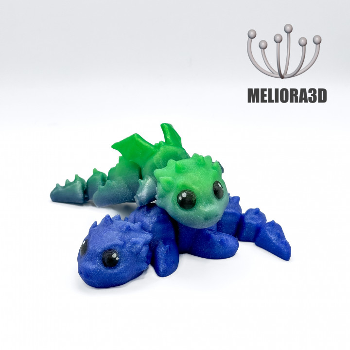 Flexi Baby Horned Dragon image
