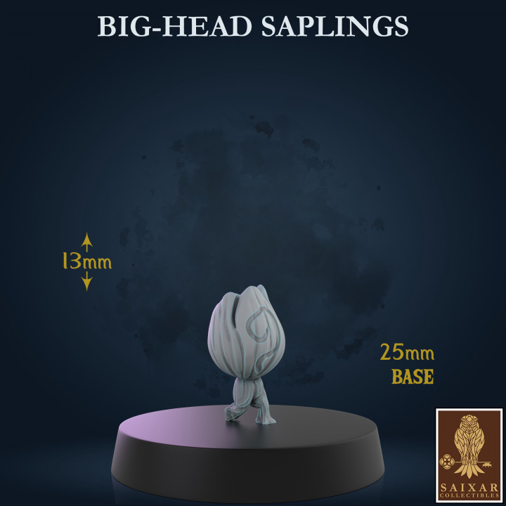 Big Head Saplings - 3 Poses image