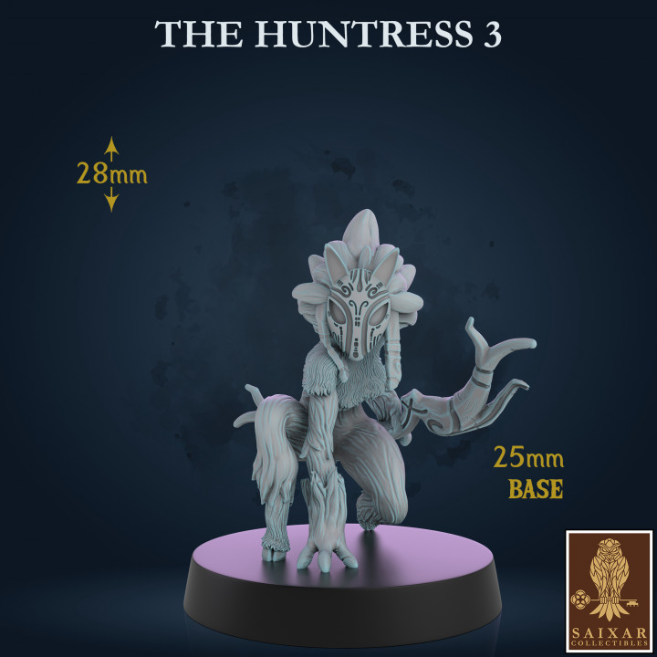 The Huntress - 3 poses image
