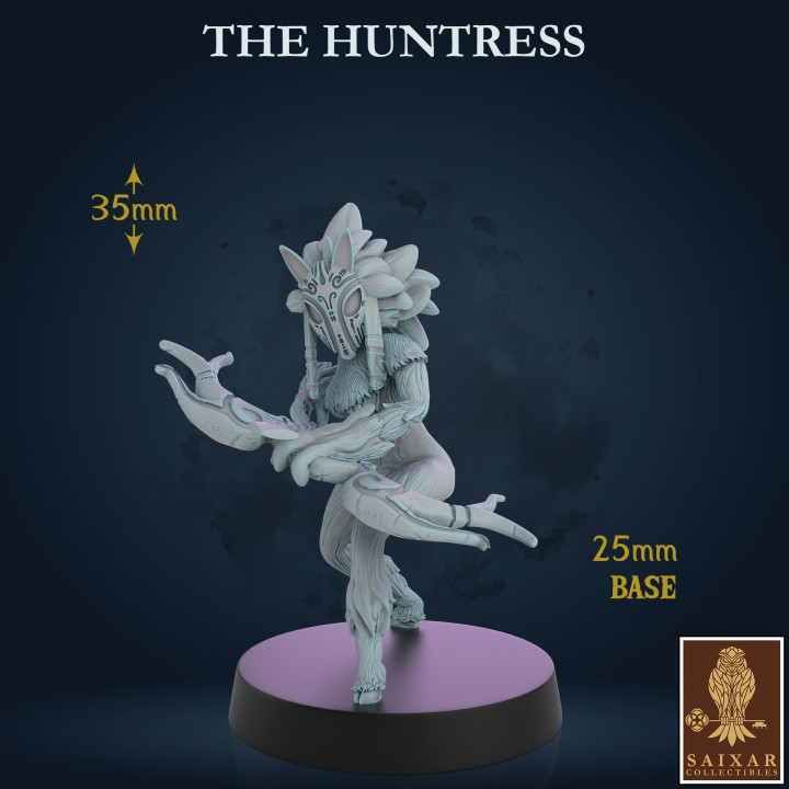 The Huntress - 3 poses's Cover