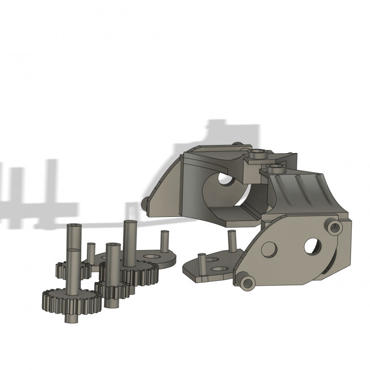 Servo/DC-5VMotor Brackets