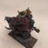 Iron Orc Warlord on warboar print image