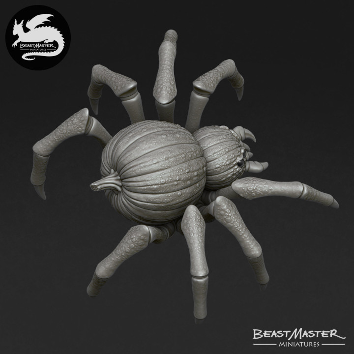 Pumpkin Spider - Pre-Supported image