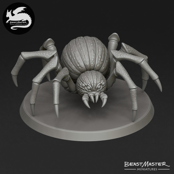 Pumpkin Spider - Pre-Supported image