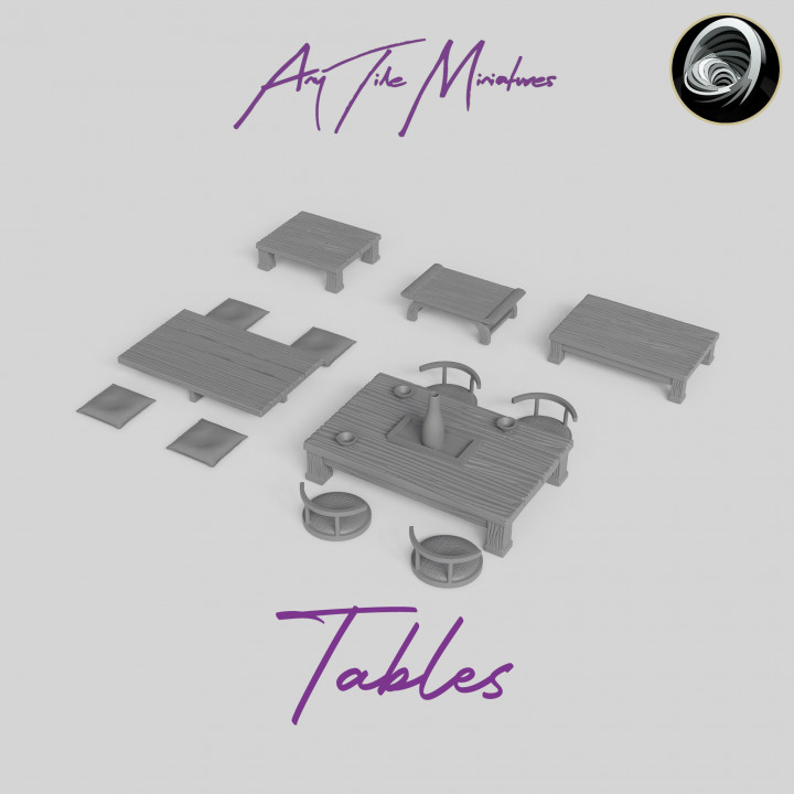 Japanese Tables Pack #1's Cover