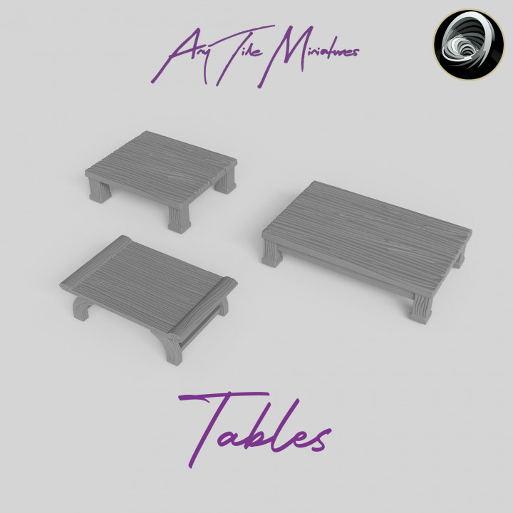 Japanese Tables Pack #1 image
