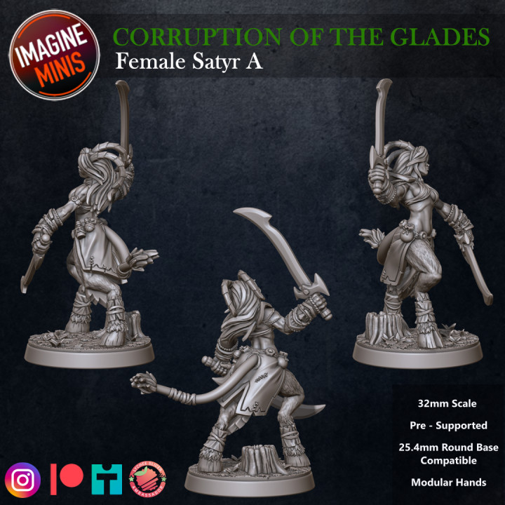 Corruption Of The Glades 3 - Female Satyr A