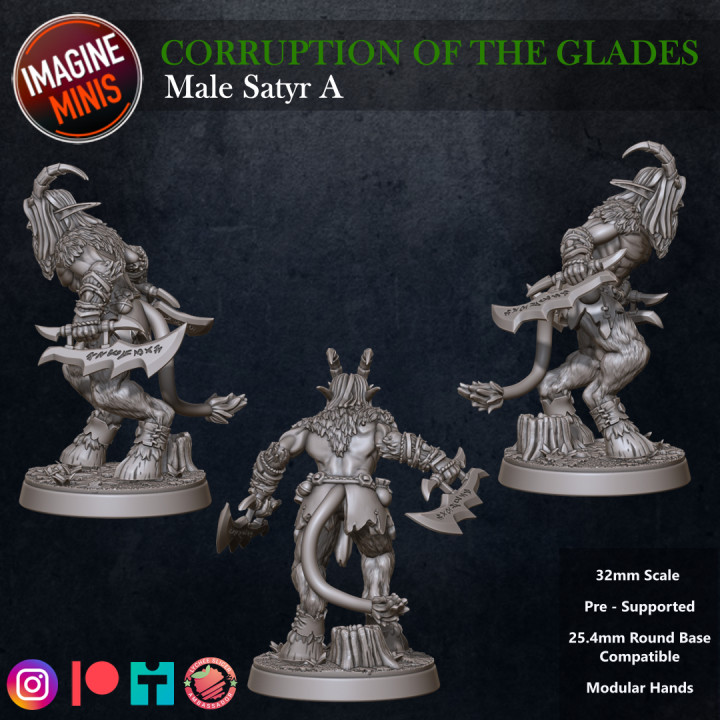 Corruption Of The Glades 3 - Male Satyr A image