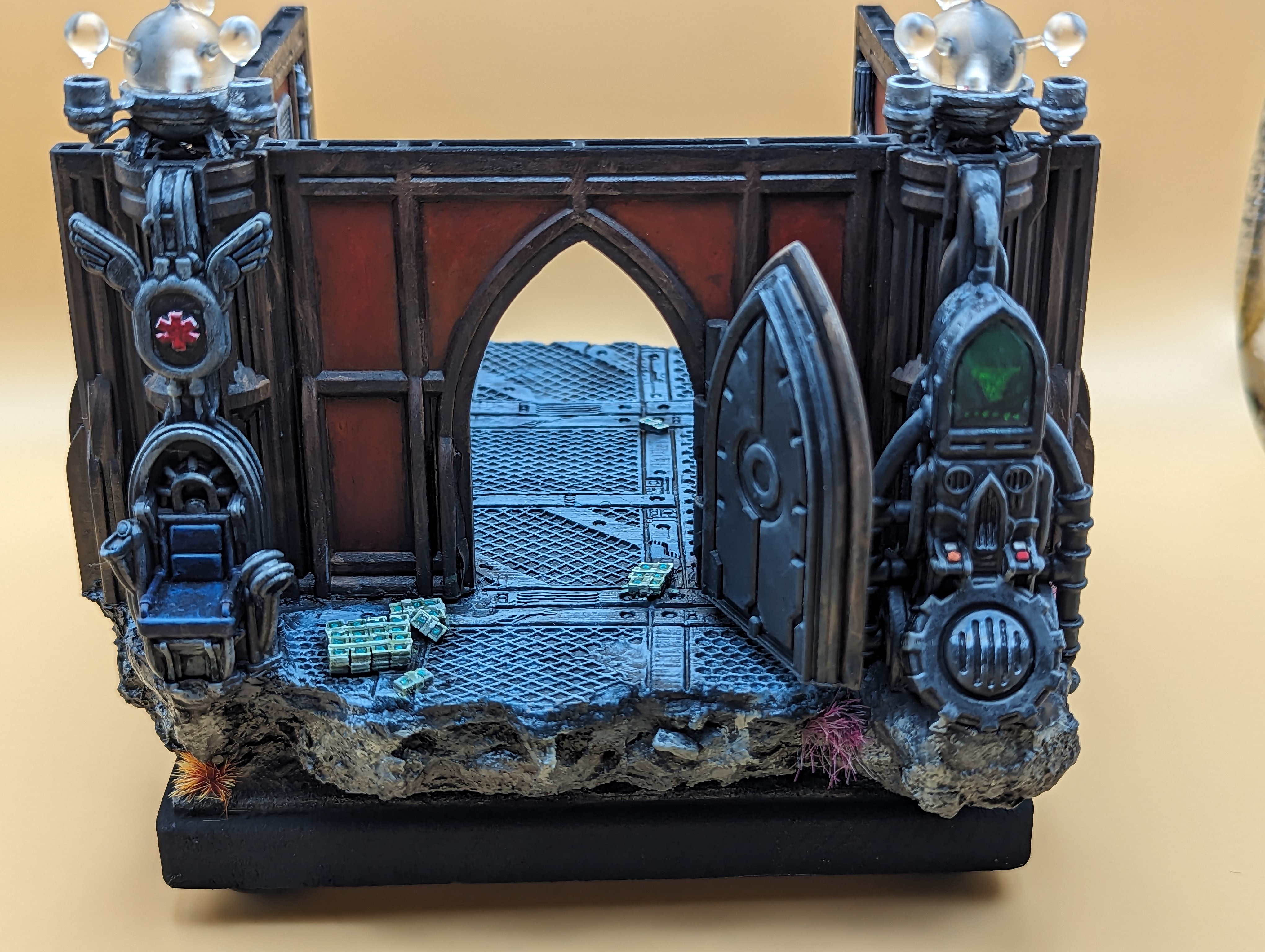 3D Printable SPACE WRECK: GOTHIC BOARDING ACTIONS TERRAIN