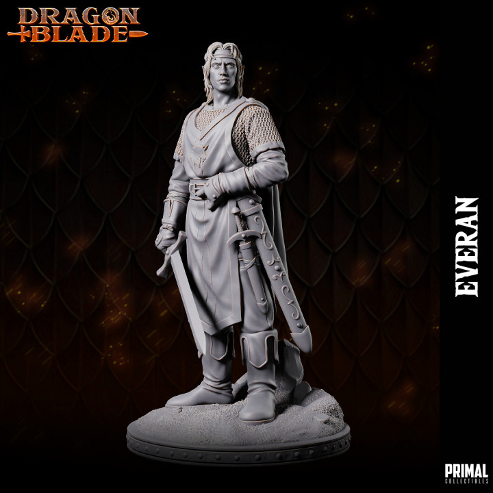 12 miniatures - 32mm - Heroes of the Blade - DRAGONBLADE image