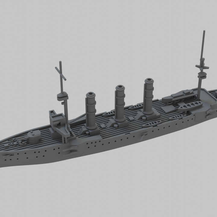 WW1 Royal Navy Monmouth class armoured cruiser