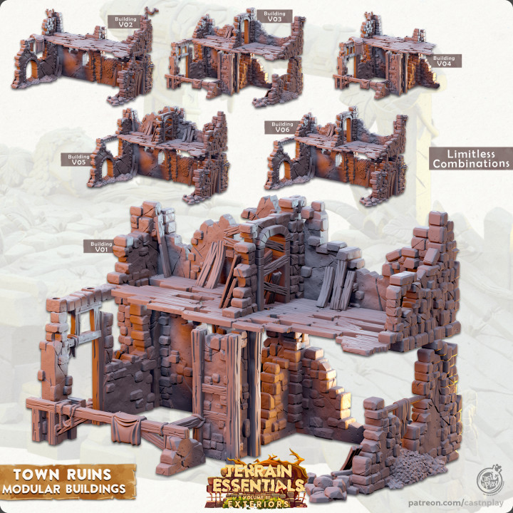 Town Ruins Set (Pre-Supported)'s Cover