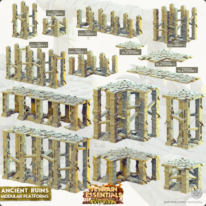 Ancient Ruins Set (Pre-Supported) image