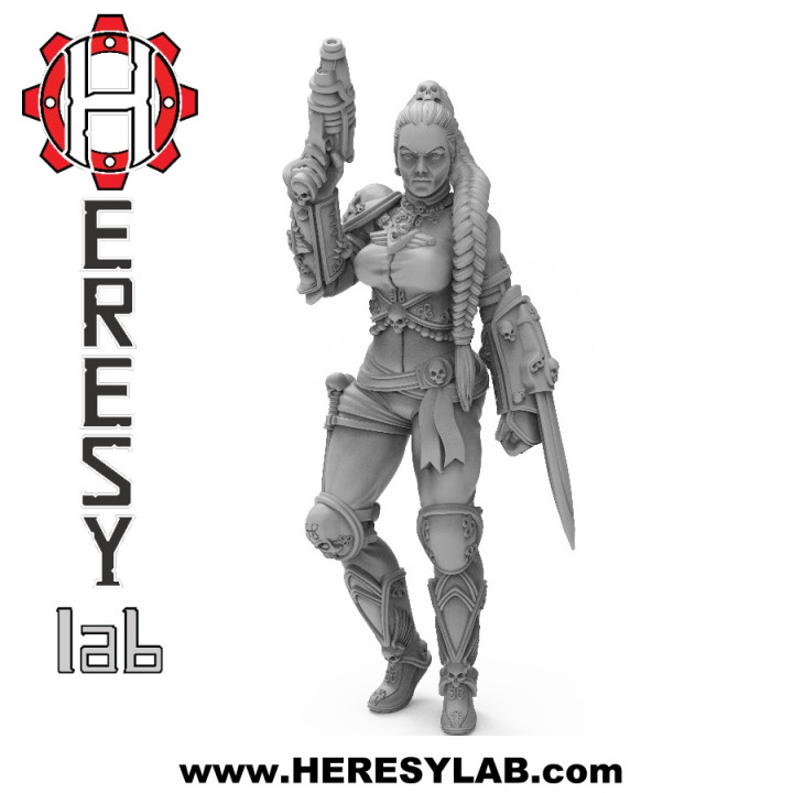HL011 - Heresylab Female Astra Assassin Ghost (REVISED 17/08/23) image