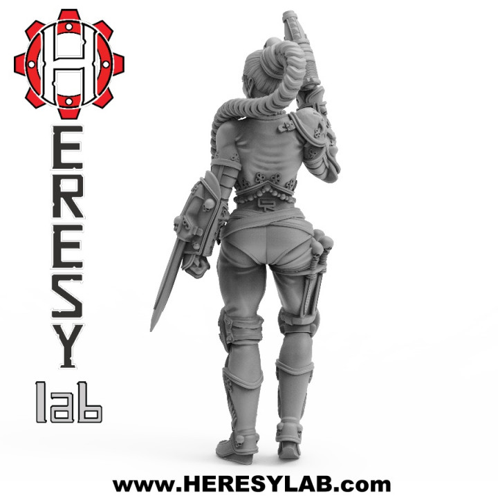 HL011 - Heresylab Female Astra Assassin Ghost (REVISED 17/08/23) image