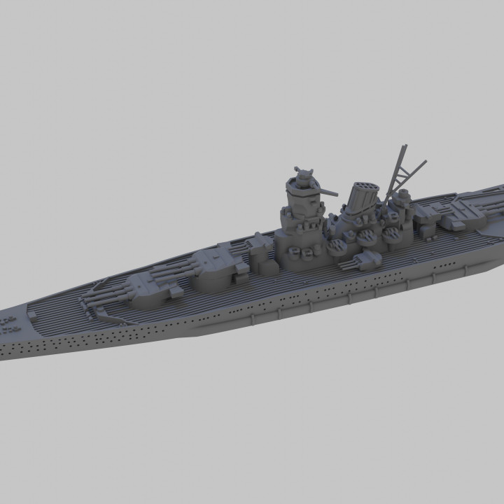 WW2 Imperial Japanese Navy Mushashi Battleship image
