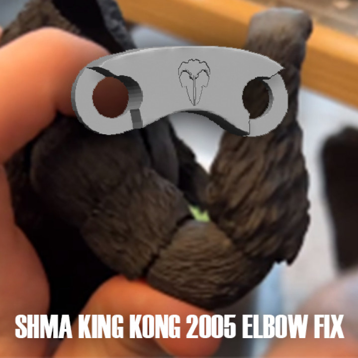 S.H. MonsterArts King Kong 2005 Elbow Joint image