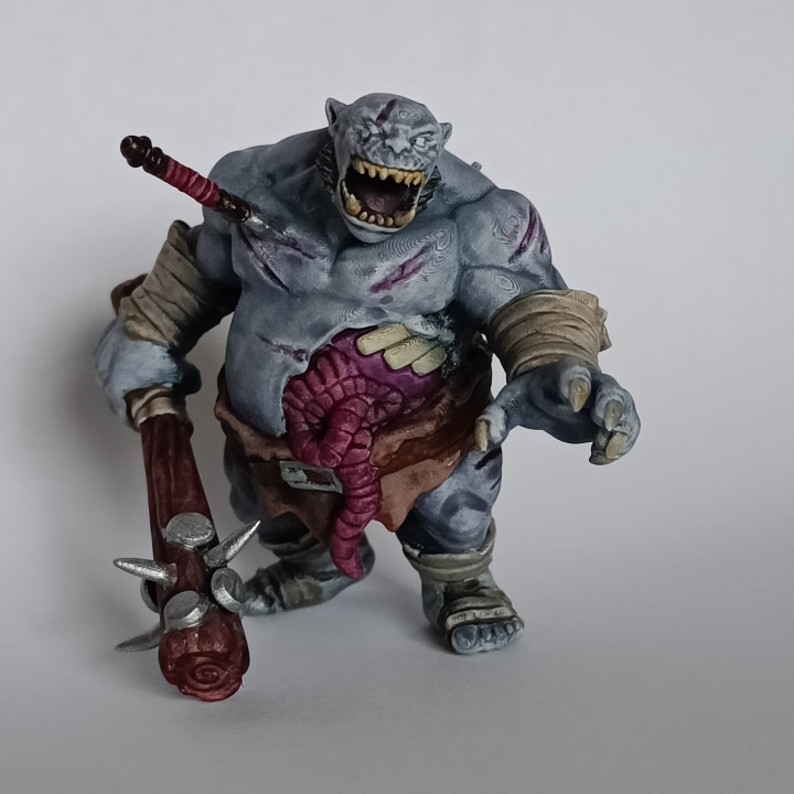 3D Print of Ogre Zombie by Faderjohn