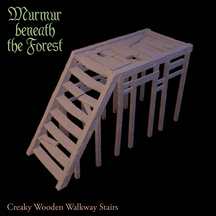 Modular Creaky Wooden Walkway