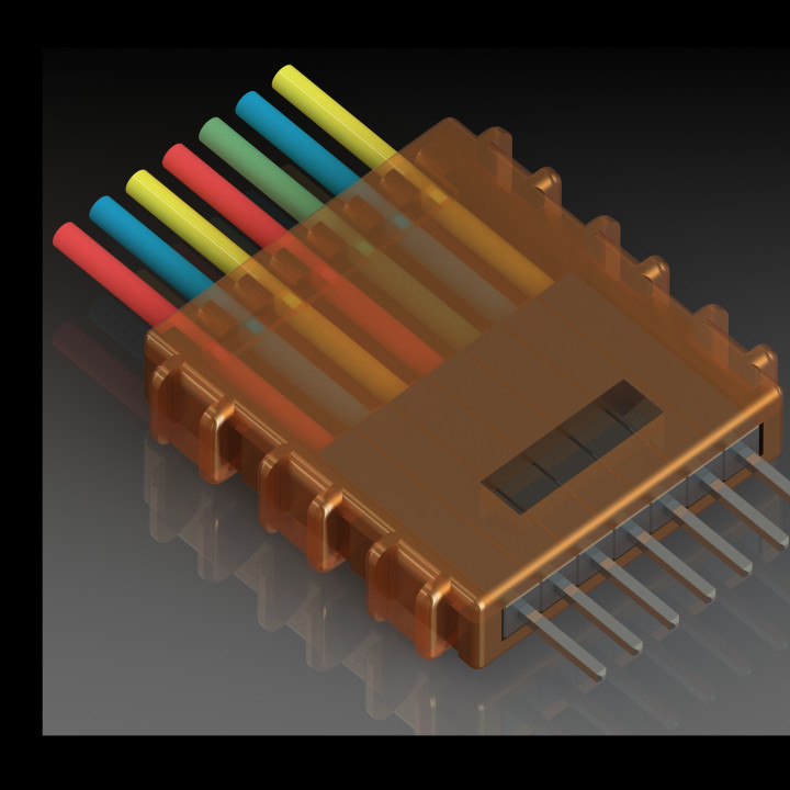 Connector housing Dupont 7Pin image