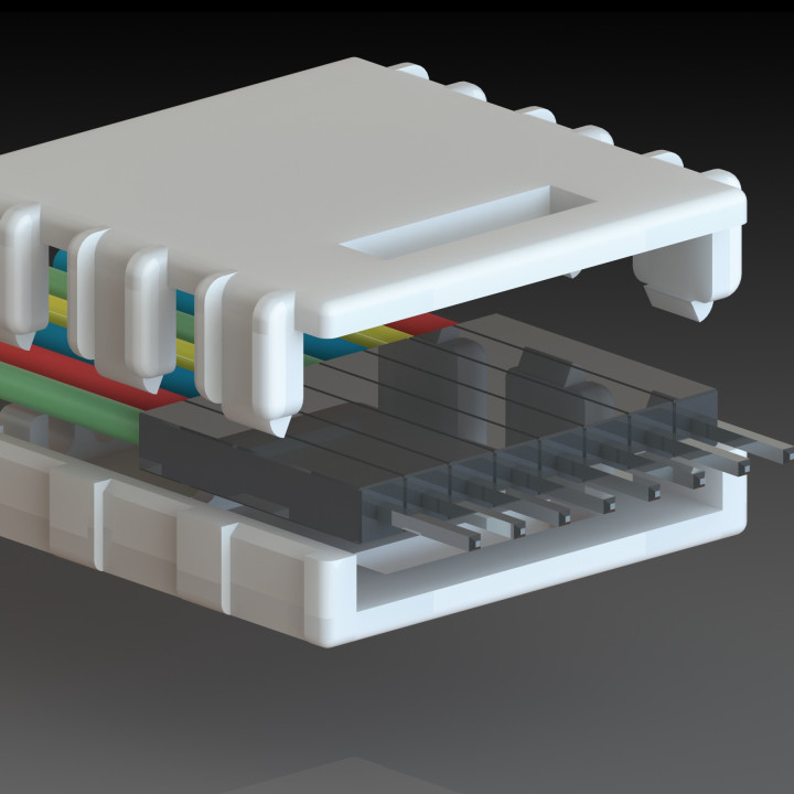 Connector housing Dupont 8Pin image