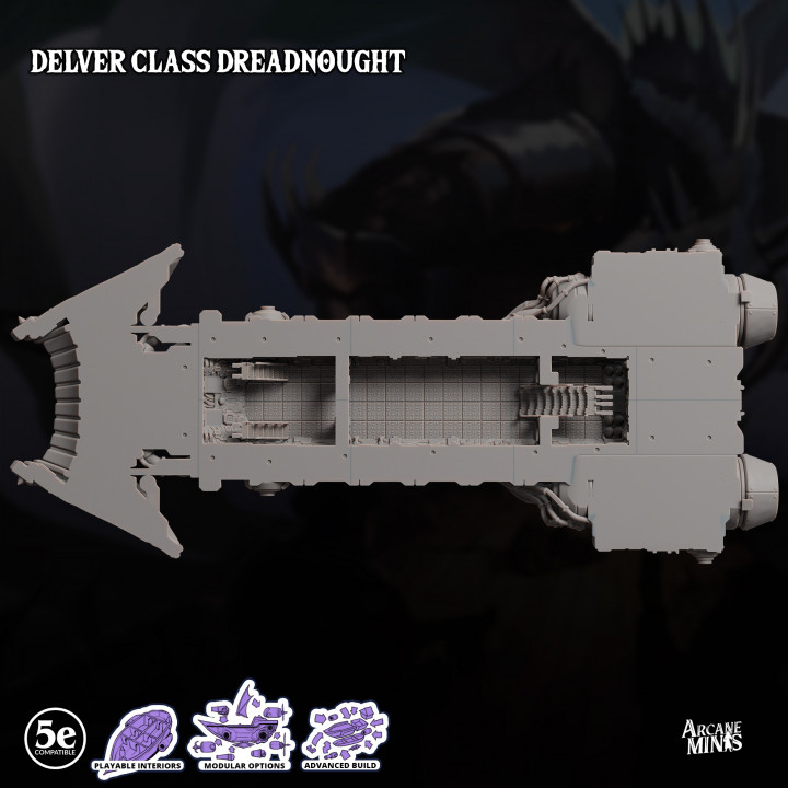 Airship - Delver Class Dreadnought image