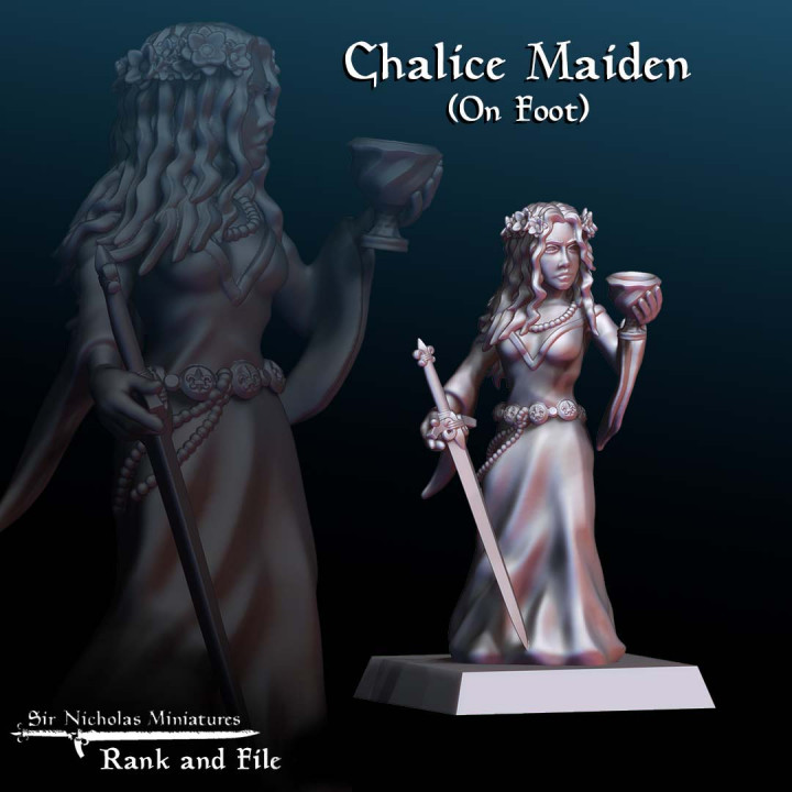 Chalice Maiden (on foot) image