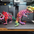 Public Release: Flexi Factory Skeleton T-Rex print image