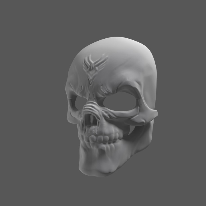 3d Printable Fantasy Skull By Ivailo Ivanov