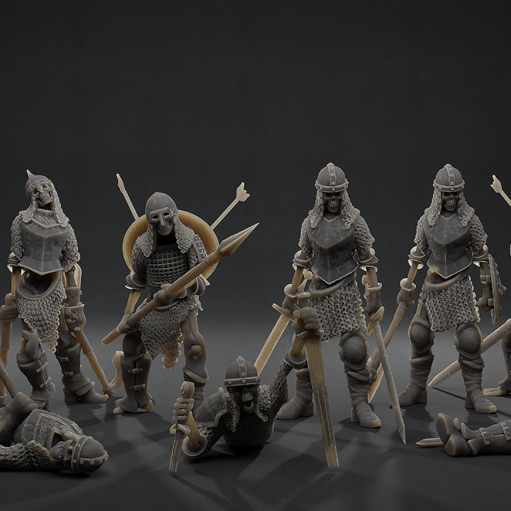 11 Skeleton Warriors